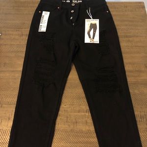 Black Mom Jeans Vintage Style